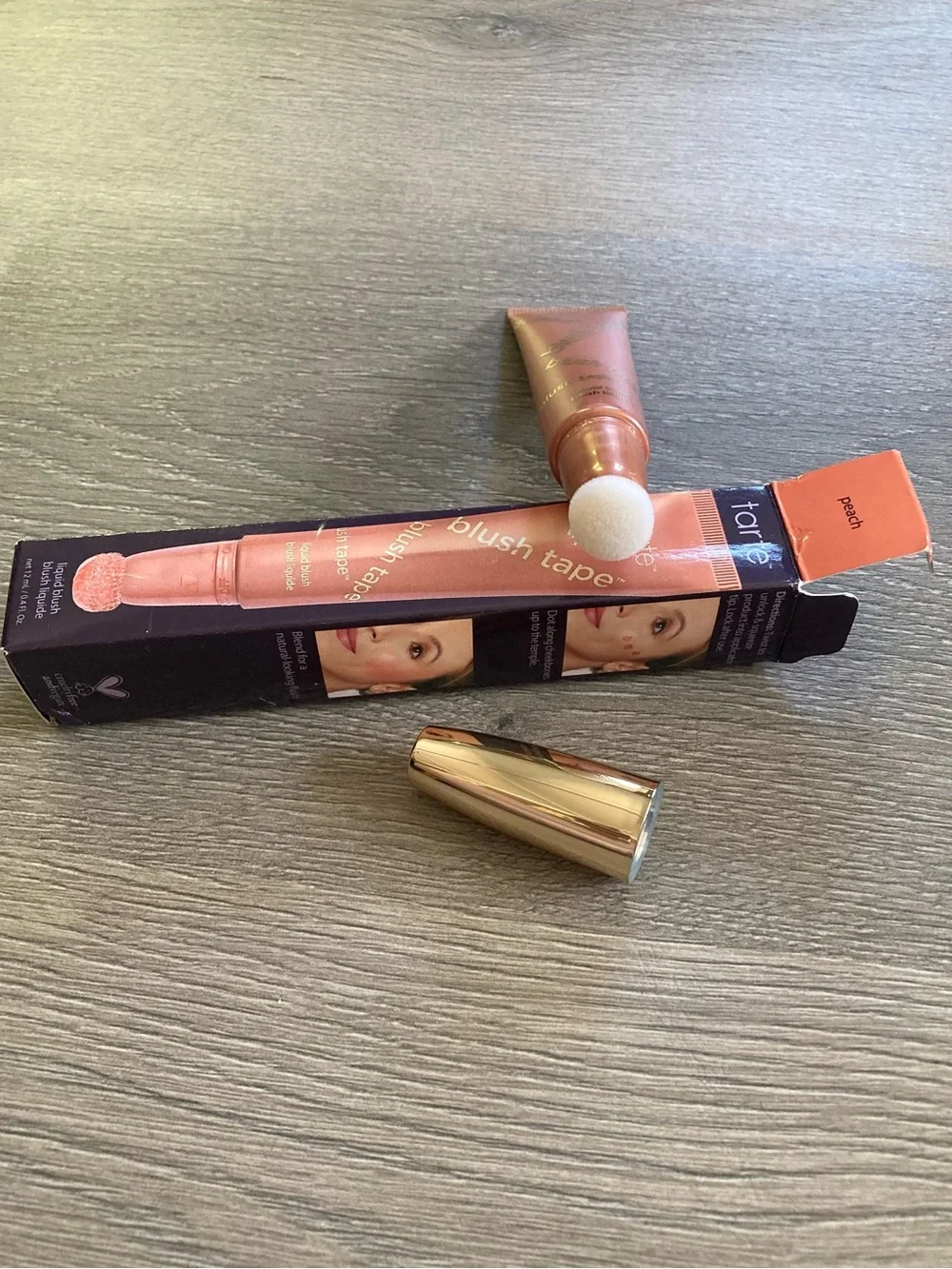 tarte Liquid Blush Tape in Peach Coral